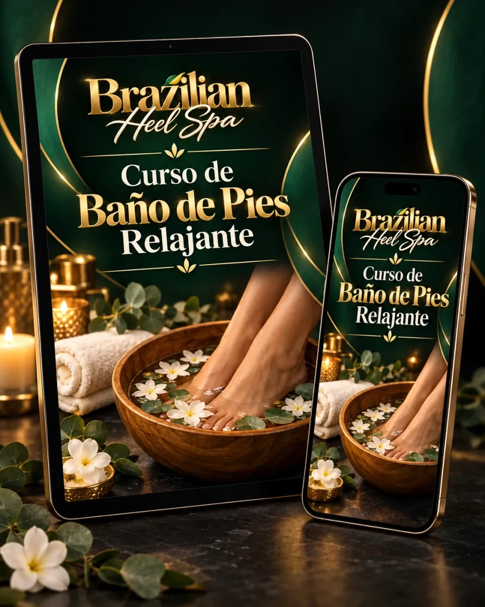 Curso de Baño de Pies Relajante